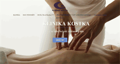Desktop Screenshot of klinika-kostka.com